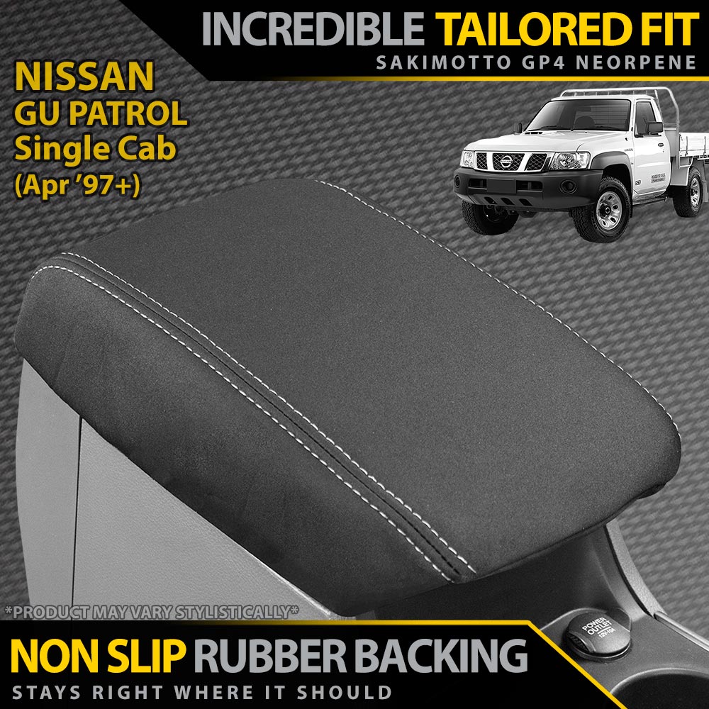 Nissan GU Patrol Single Cab Neoprene Console Lid (In Stock)