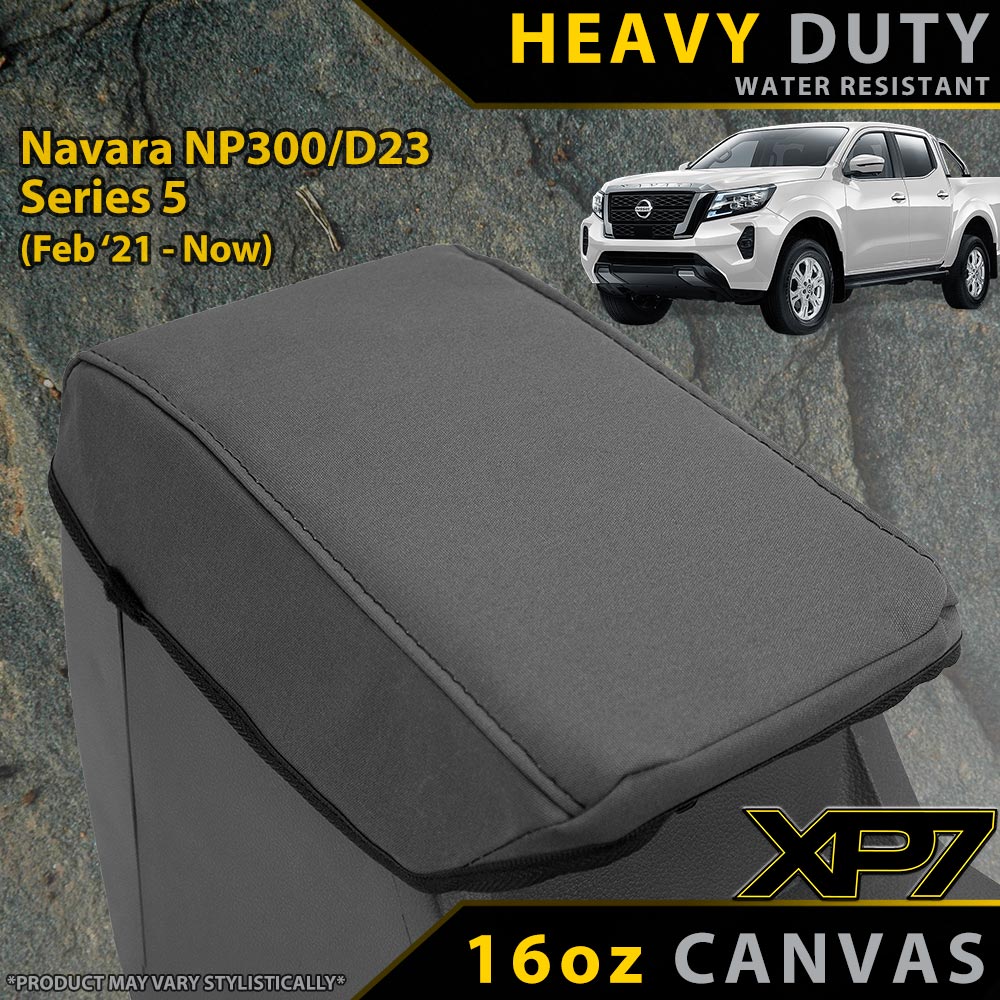 Nissan Navara NP300/D23 Series 5 Heavy Duty XP7 Canvas Console Lid (In Stock)