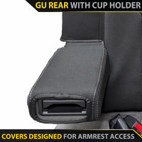 Nissan Patrol GU Y61 Wagon - Series 4 to 9 - ST, ST-L & ST Plus - NEO DAILY 2nd Row Seat Covers