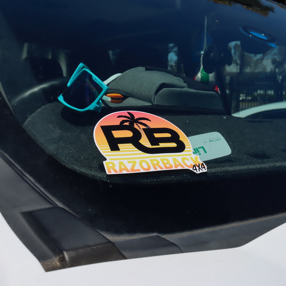 Razorback 4x4 Retro Sticker (In Stock)