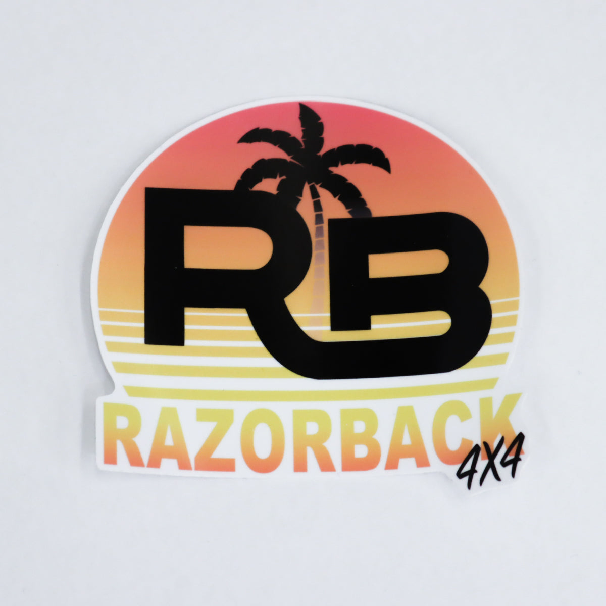 Greyback Sticker Razorback 4x4 Retro Sticker (In Stock)