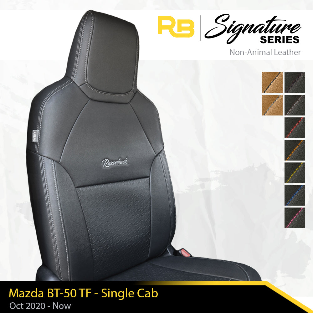 SIGNATURE SERIES Front Row Seat Covers - Mazda BT-50 TF Single Cab