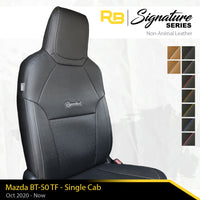 SIGNATURE SERIES Front Row Seat Covers - Mazda BT-50 TF Single Cab