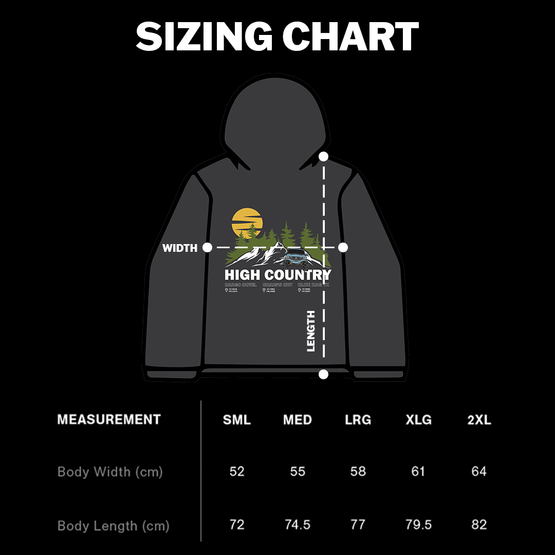 'High Country' Hoodie (In Stock)