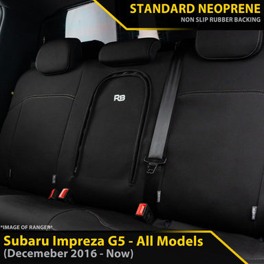 Subaru Impreza Neoprene Rear Row Seat Covers (Made to Order)-Razorback 4x4