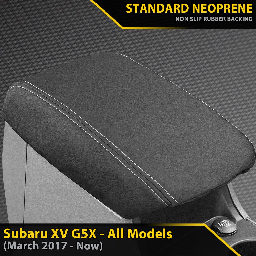 Subaru XV Neoprene Console Lid Cover (Made to Order)