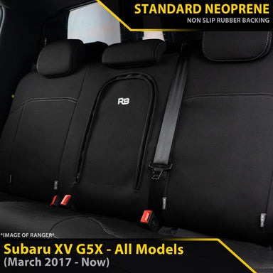 Subaru XV Neoprene Rear Row Seat Covers (Made to Order)-Razorback 4x4