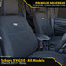 Subaru XV Premium Neoprene 2x Front Row Seat Covers (Made to Order)-Razorback 4x4