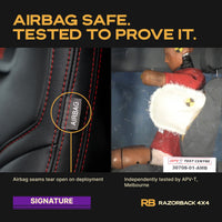 Toyota Hilux 8th Gen 48V V-Active (Cloth Seats) - SR & SR5 - SIGNATURE Front Row Seat Covers