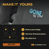 Toyota Landcruiser 100/105 Series - GXL & RV - NEO PRO Front Seat Covers