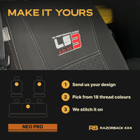 RAM 1500 DT - Big Horn - NEO PRO Front Seat Covers