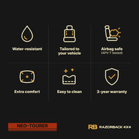 Toyota Landcruiser 300 Series - GX & Pre-Facelift GXL - NEO TOURER Front Seat Covers