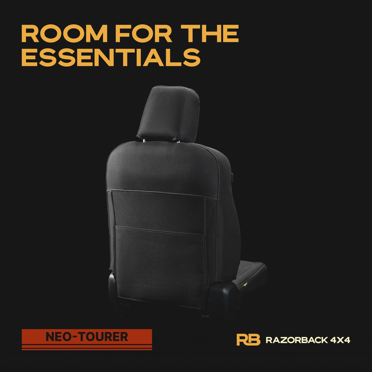 Toyota RAV4 XA60 - GX & GXL Hybrid - NEO TOURER Front Row Seat Covers