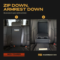 Ford Next-Gen Everest UB - NEO TOURER 2nd Row Seat Covers
