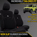 Suzuki Jimny 4th Gen GJ 2-Door Neoprene 2x Front Seat Covers (In Stock)-Razorback 4x4