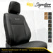 SIGNATURE SERIES Front Row Seat Covers - Toyota Landcruiser 79 Series (Sep 2016+) Single Cab-Razorback 4x4