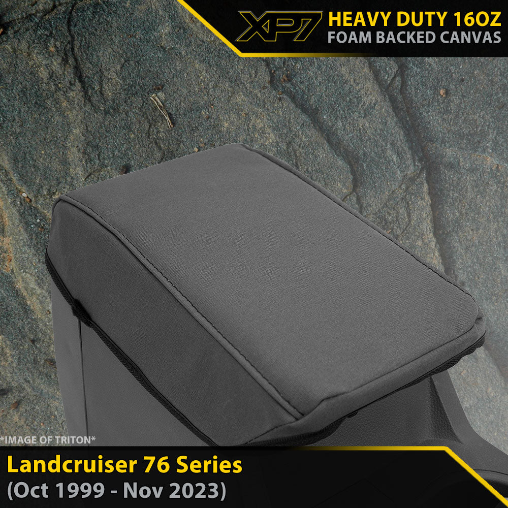 Toyota Landcruiser 76 Series XP7 Heavy Duty Canvas Console Lid (Made to Order)