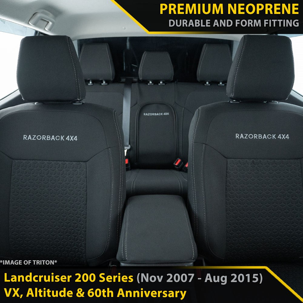 Toyota Landcruiser 200 Series VX, Altitude & 60th Anniversary GP6 Premium Neoprene Bundle (Made to Order)