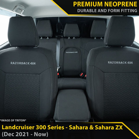 Toyota Landcruiser 300 Series Sahara/Sahara ZX GP6 Premium Neoprene Bundle (Made to Order)-Razorback 4x4