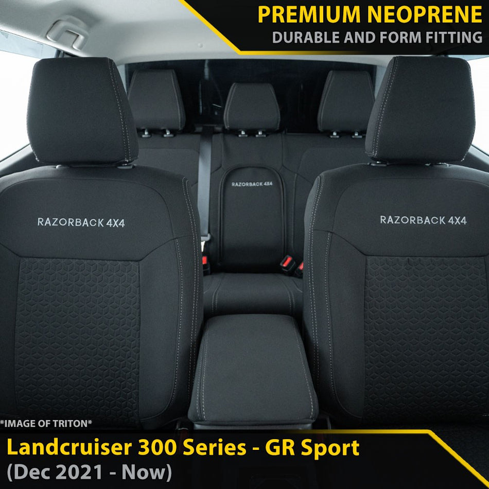 Toyota Landcruiser 300 Series GR Sport GP6 Premium Neoprene Bundle (Made to Order)-Razorback 4x4