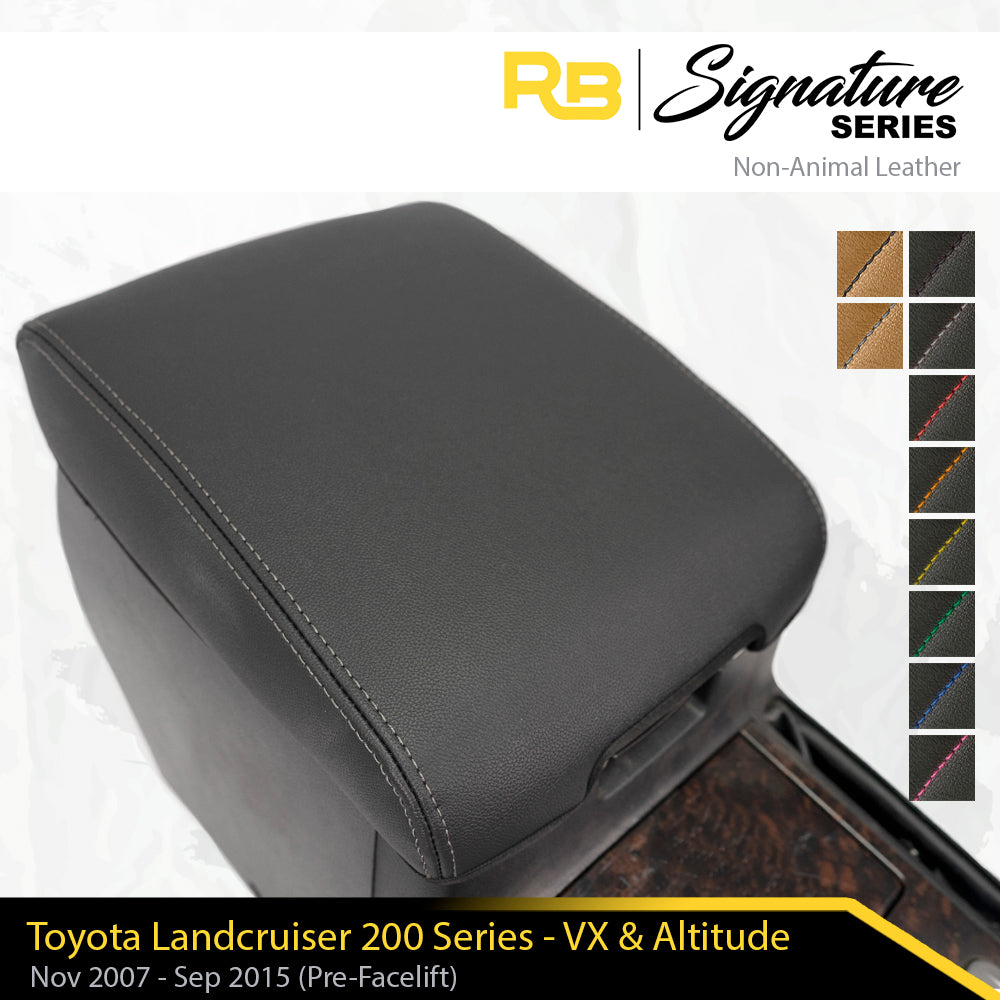 SIGNATURE SERIES Console Lid Cover - Toyota Landcruiser 200 Series VX & Altitude (Made To Order)-Razorback 4x4