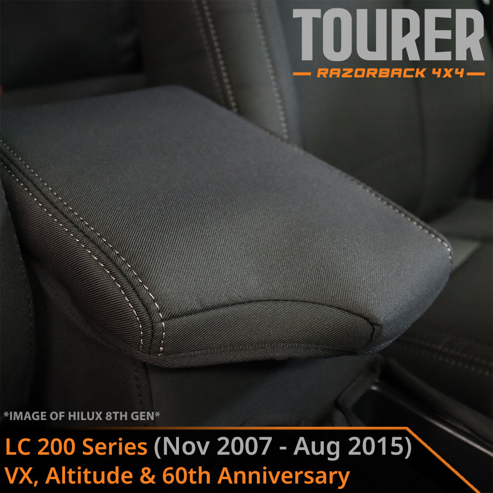 Toyota Landcruiser 200 Series VX/Altitude (11/07 to 08/15) GP9 Tourer Console Lid Cover (Made to Order)