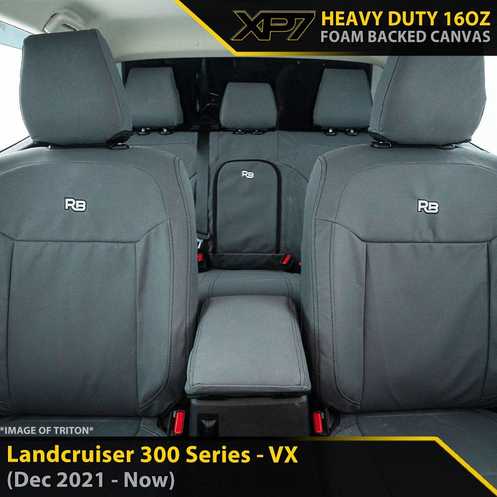 Toyota Landcruiser 300 Series VX XP7 Heavy Duty Canvas Bundle (Made to Order)-Razorback 4x4