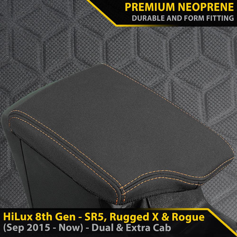 Toyota Hilux 8th Gen SR5, Rugged X & Rogue GP6 Premium Neoprene Console Lid (Available)