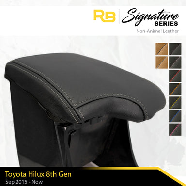 SIGNATURE SERIES Console Lid Cover - Toyota HiLux 8th Gen (Cloth Seats) SR & SR5