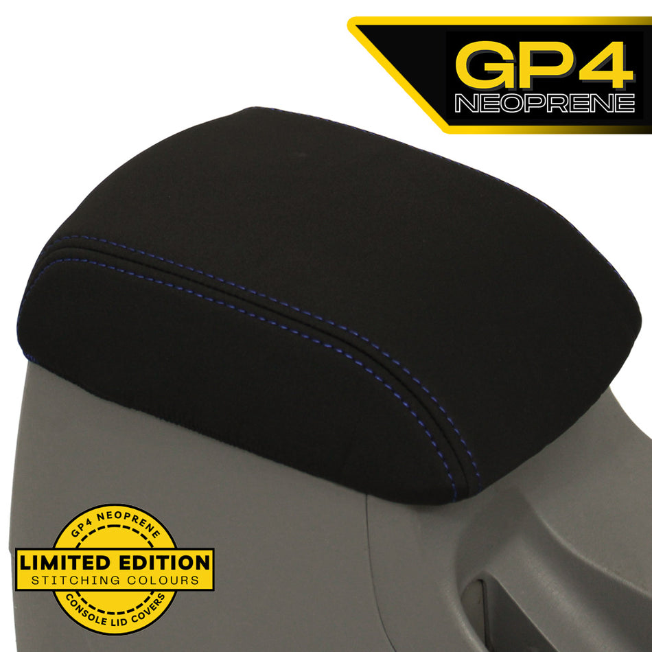 Toyota HiLux 7th Gen - GP4 Neoprene Console Lid Cover - Limited Edition Colours (In Stock)