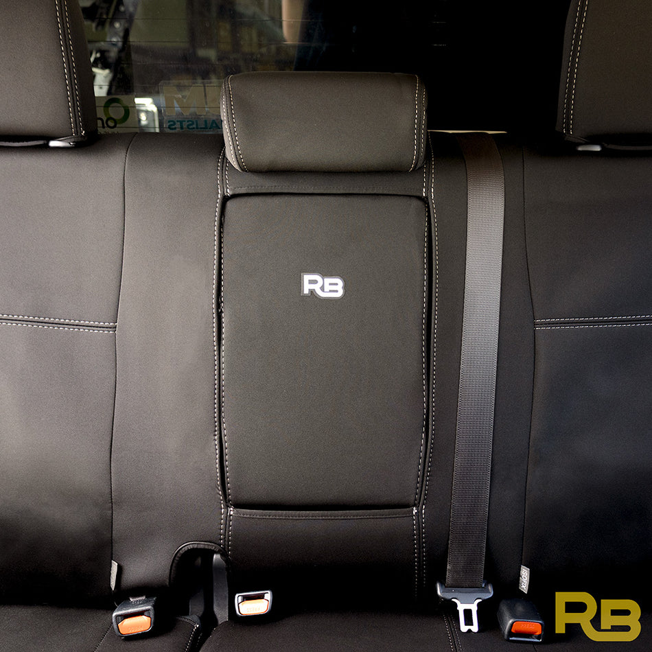 Toyota Hilux 9th Gen - Dual Cab - GP4 Neoprene Rear Row Seat Covers (Made to Order)