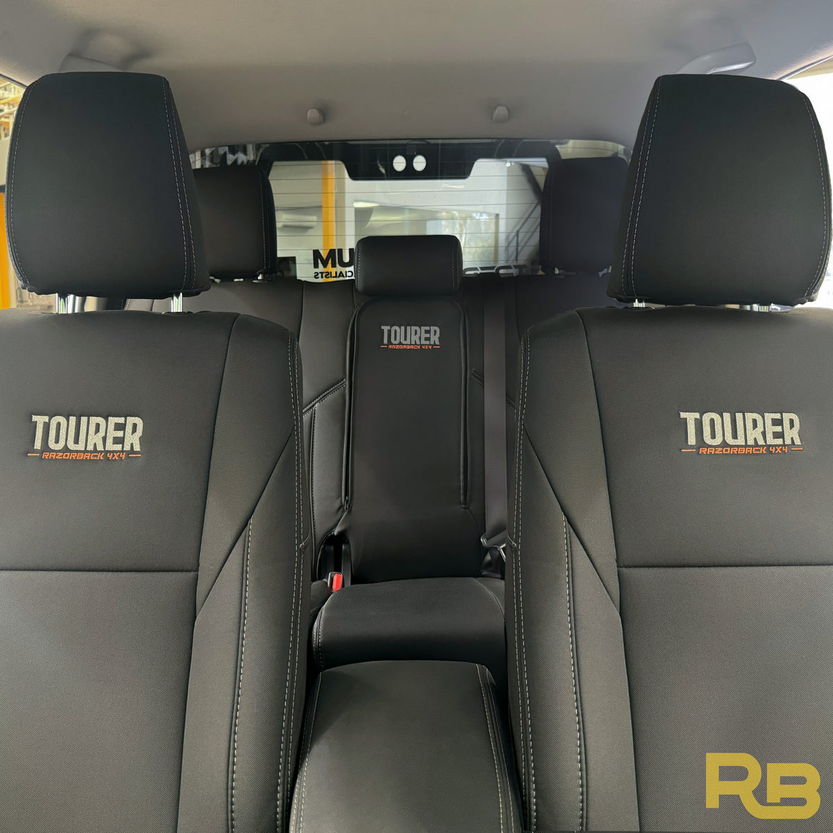 Toyota Hilux 8th Gen 48V V-Active (Leather Seats) - SR5 & Rogue - NEO TOURER Seat Cover Bundle