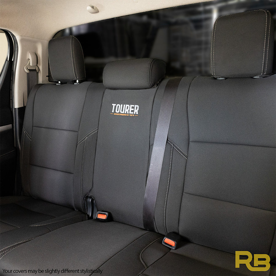 Toyota Hilux 9th Gen - Workmate - Double Cab - GP9 Tourer Rear Row Seat Covers (Made to Order)