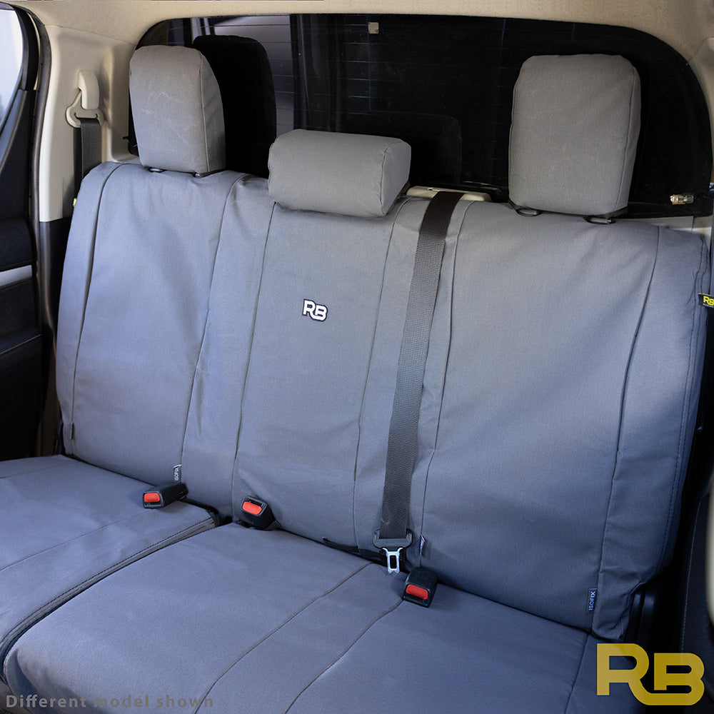 Toyota Hilux 9th Gen - Workmate - Double Cab - CANVAS+ Rear Row Seat Covers