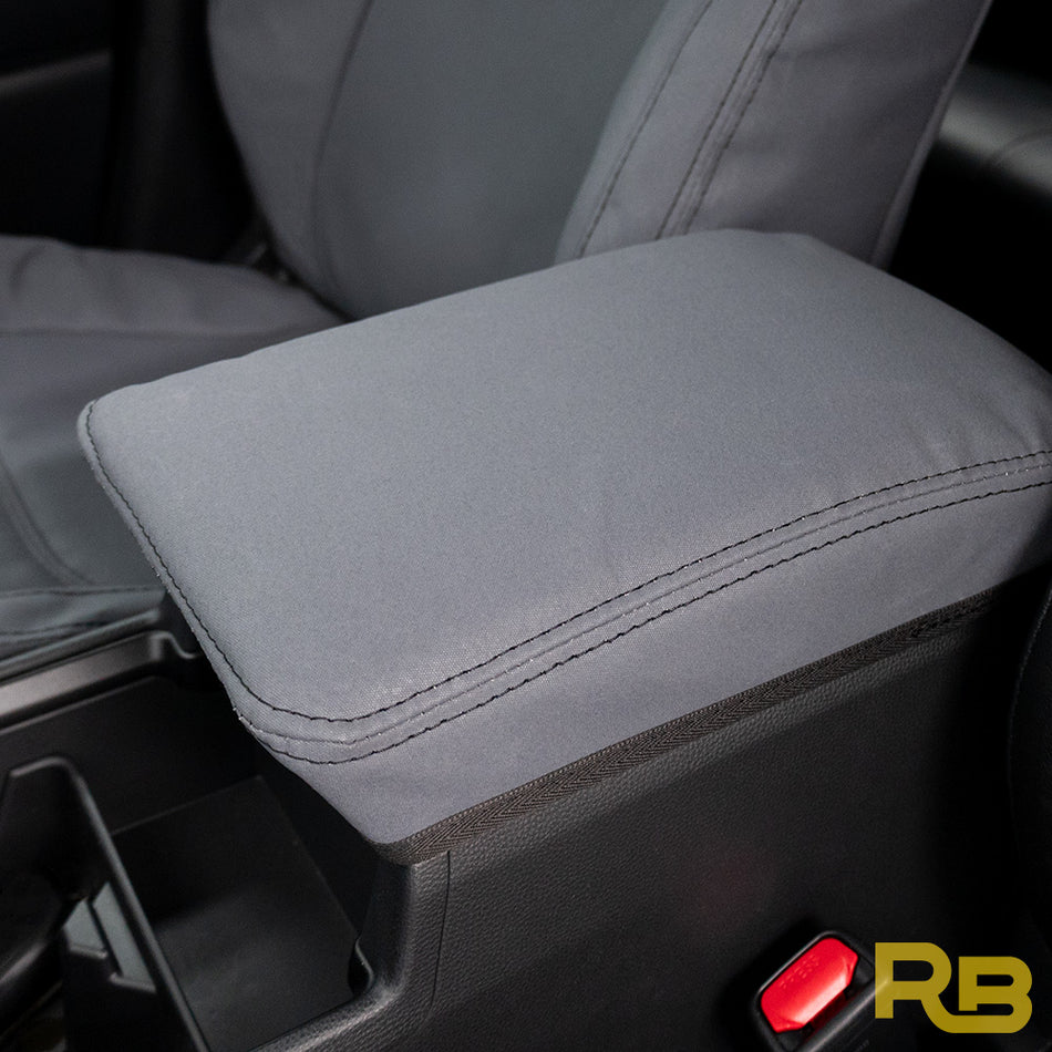Toyota Hilux 9th Gen - SR5+, Rogue & Rugged X - XP7 Heavy-Duty Canvas Console Lid Cover (Made to Order)