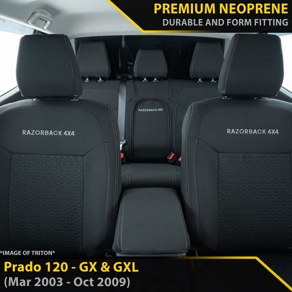 Toyota Prado 120 GP6 Premium Neoprene Bundle (Made to Order)-Razorback 4x4