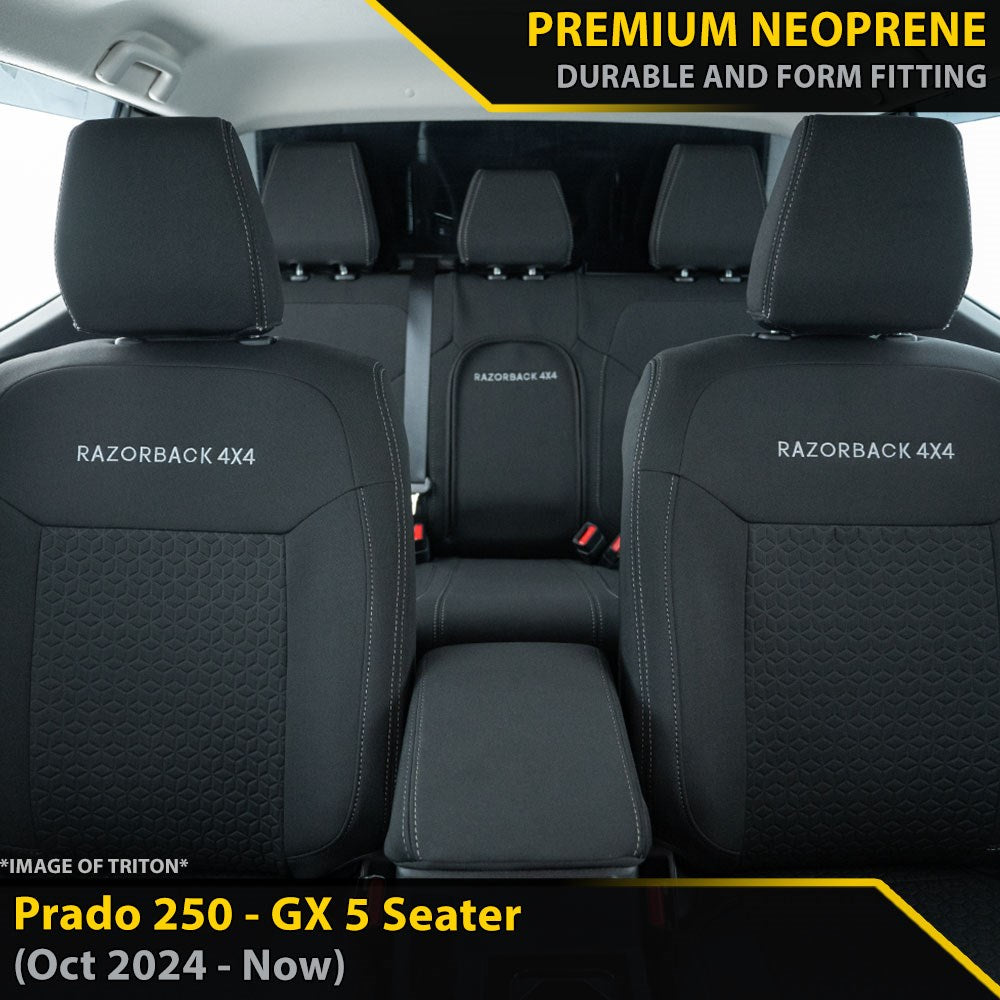 Toyota Prado 250 GX GP6 Premium Neoprene Bundle (Made to Order)-Razorback 4x4