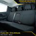 Toyota Prado 250 VX & Altitude GP6 Premium Neoprene Rear Seat Cover (Made to Order)-Razorback 4x4