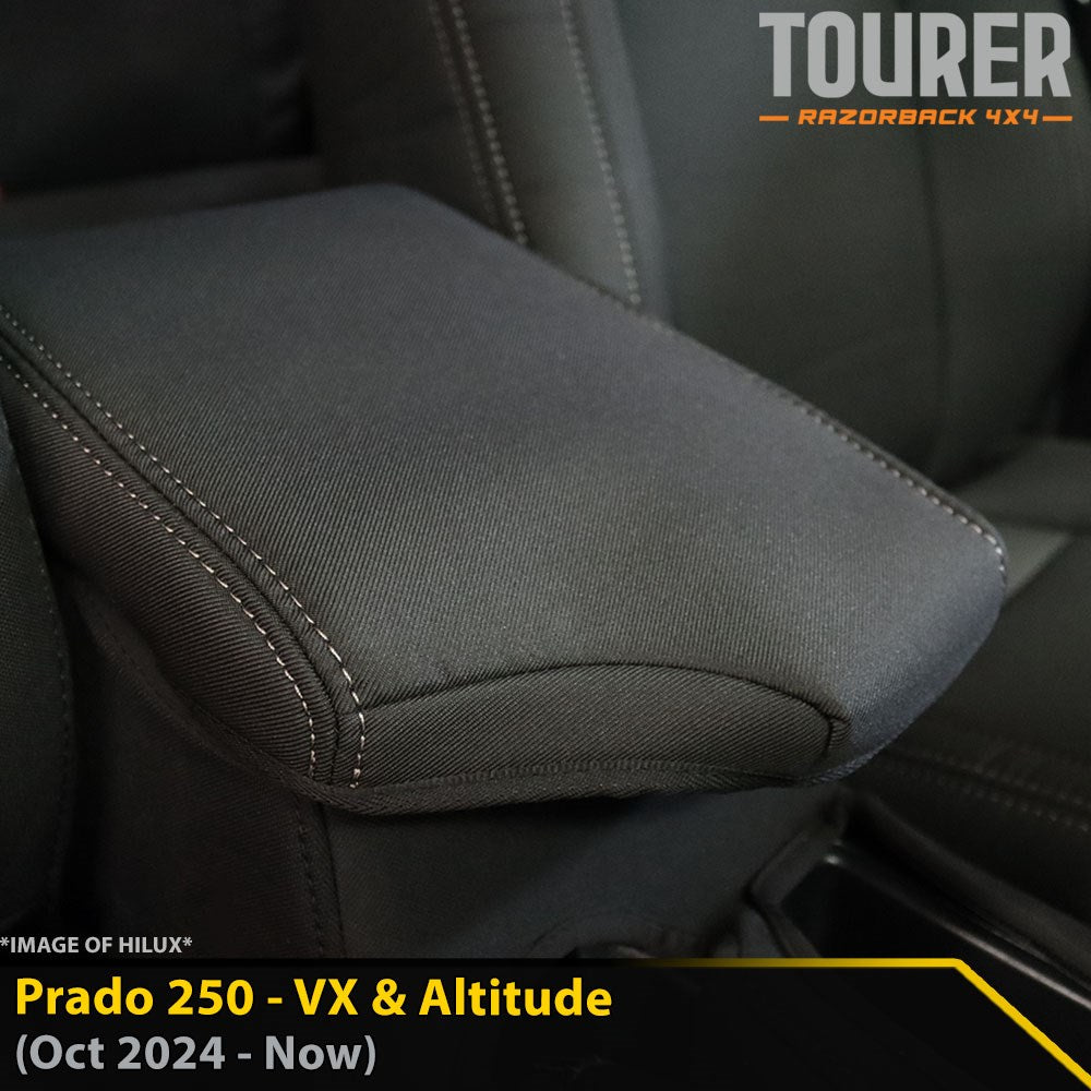 Toyota Prado 250 VX & Altitude GP9 Tourer Console Lid Cover (Made to Order)-Razorback 4x4