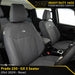 Toyota Prado 250 GX XP7 Heavy Duty Canvas 2x Front Seat Covers (Made to Order)-Razorback 4x4