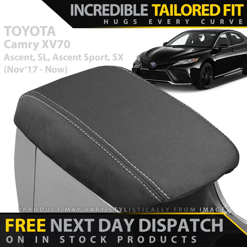 Toyota Camry XV70 Neoprene Console Lid (Made to Order)-Razorback 4x4