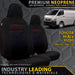 Toyota HiAce Premium Neoprene 2x Front Seat Covers (Made to Order)-Razorback 4x4