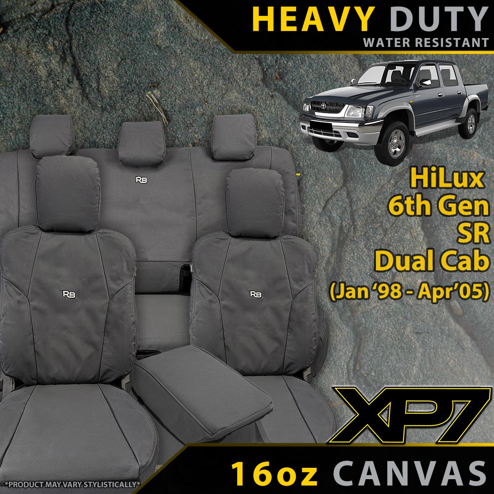 Toyota Hilux 6th Gen XP7 Heavy Duty Canvas Bundle (Made to Order)-Razorback 4x4