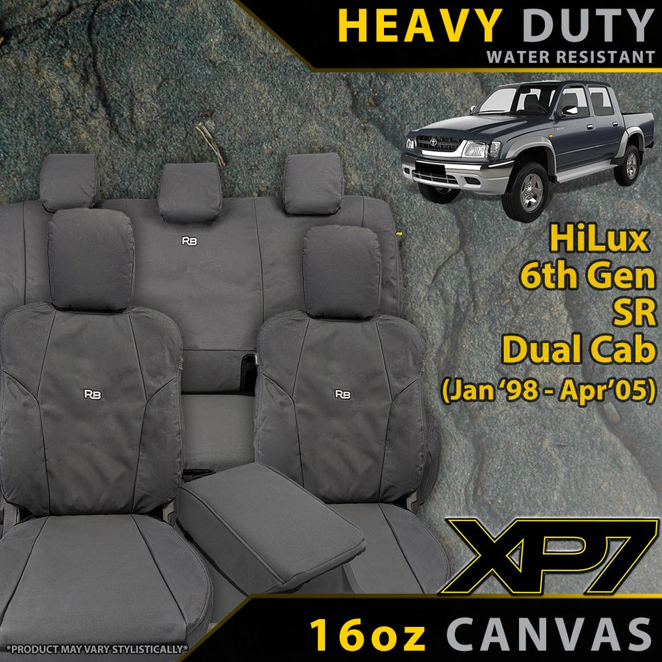 Toyota Hilux 6th Gen XP7 Heavy Duty Canvas Bundle (Made to Order)-Razorback 4x4