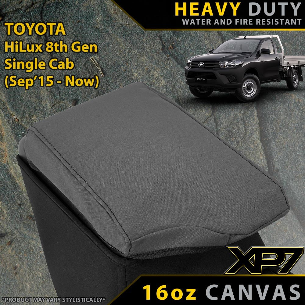 Toyota HiLux 8th Gen Single Cab XP7 Heavy Duty Canvas Console Lid (Available)-Razorback 4x4