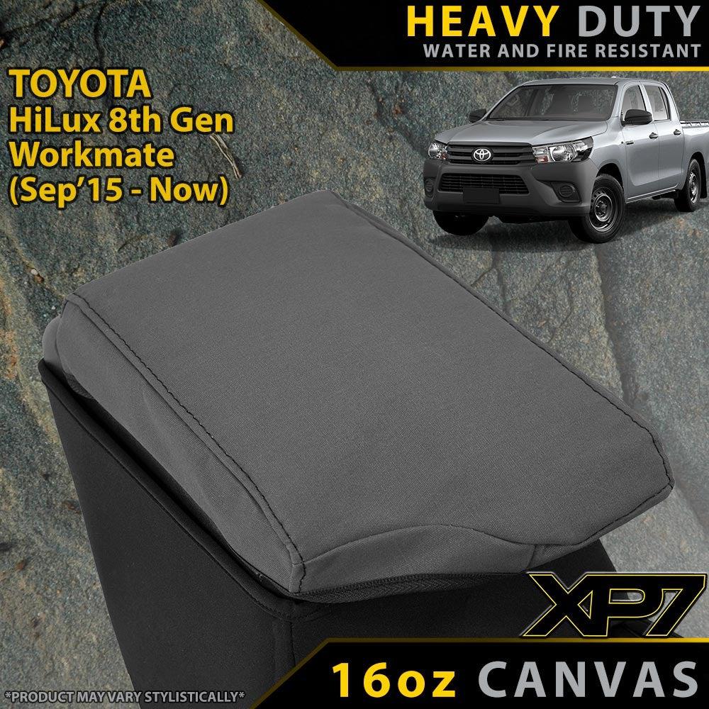 Toyota HiLux 8th Gen Workmate XP7 Heavy Duty Canvas Console Lid (In Stock)