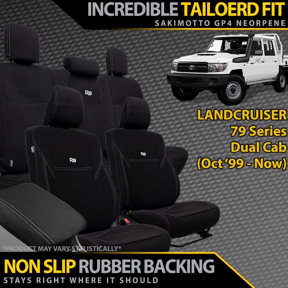 Toyota LC 79 Series Dual Cab Neoprene Bundle (Made to Order)