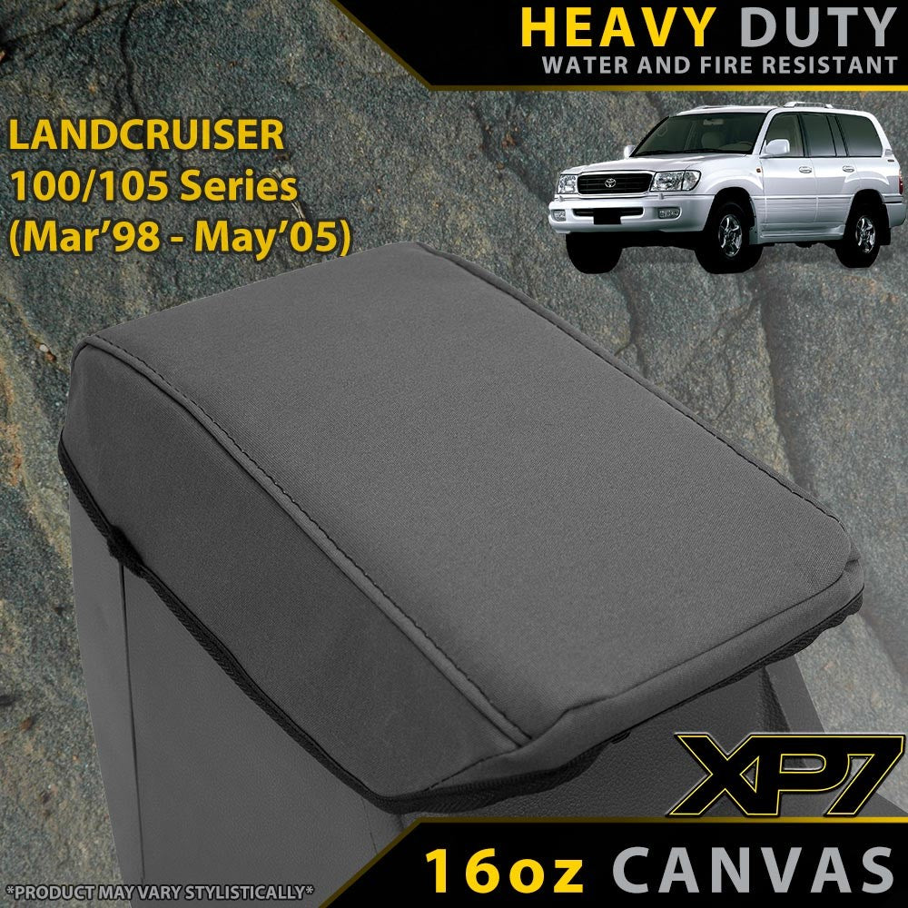 Toyota Landcruiser 100/105 Series Heavy Duty XP7 Canvas Console Lid (Made to Order)