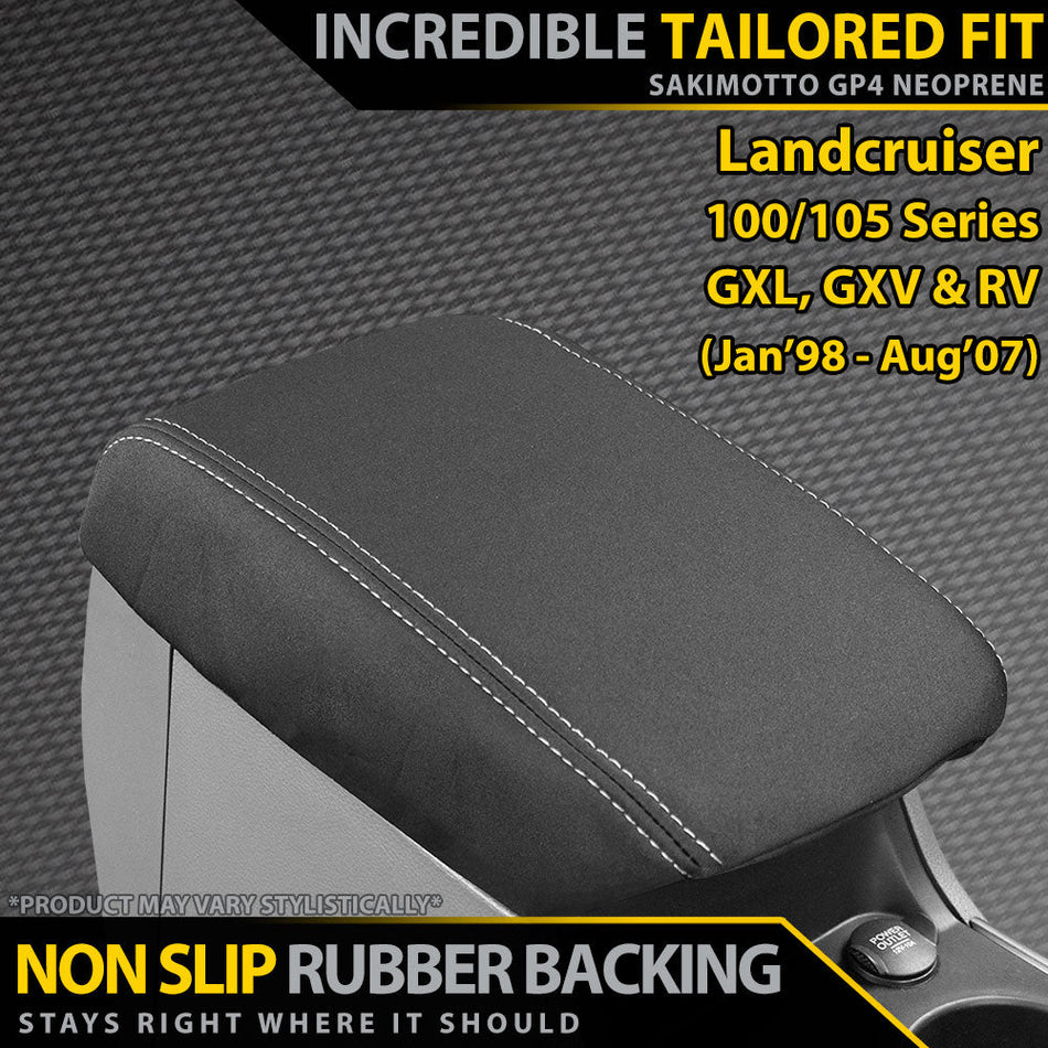 Toyota Landcruiser 100/105 Series Neoprene Console Lid (In Stock)-Razorback 4x4