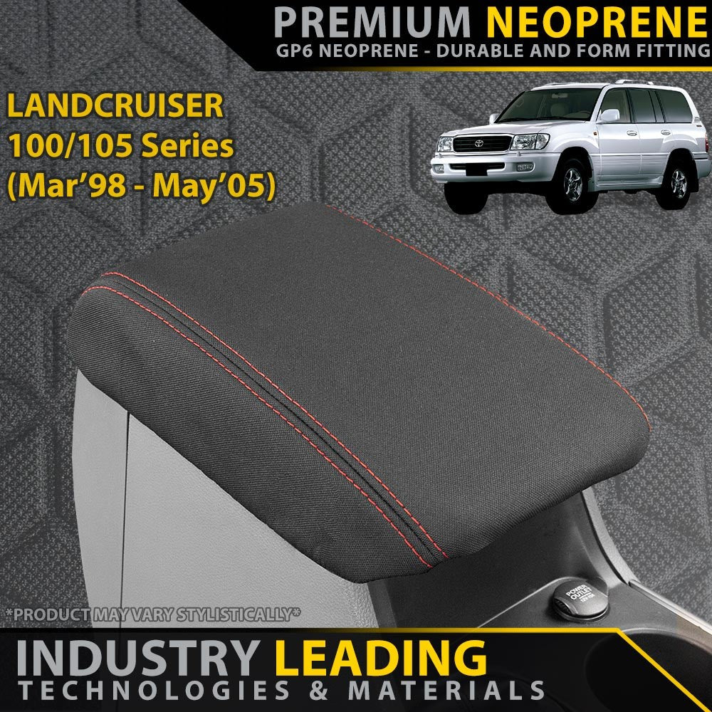 Toyota Landcruiser 100/105 Series Premium Neoprene Console Lid (Made to Order)